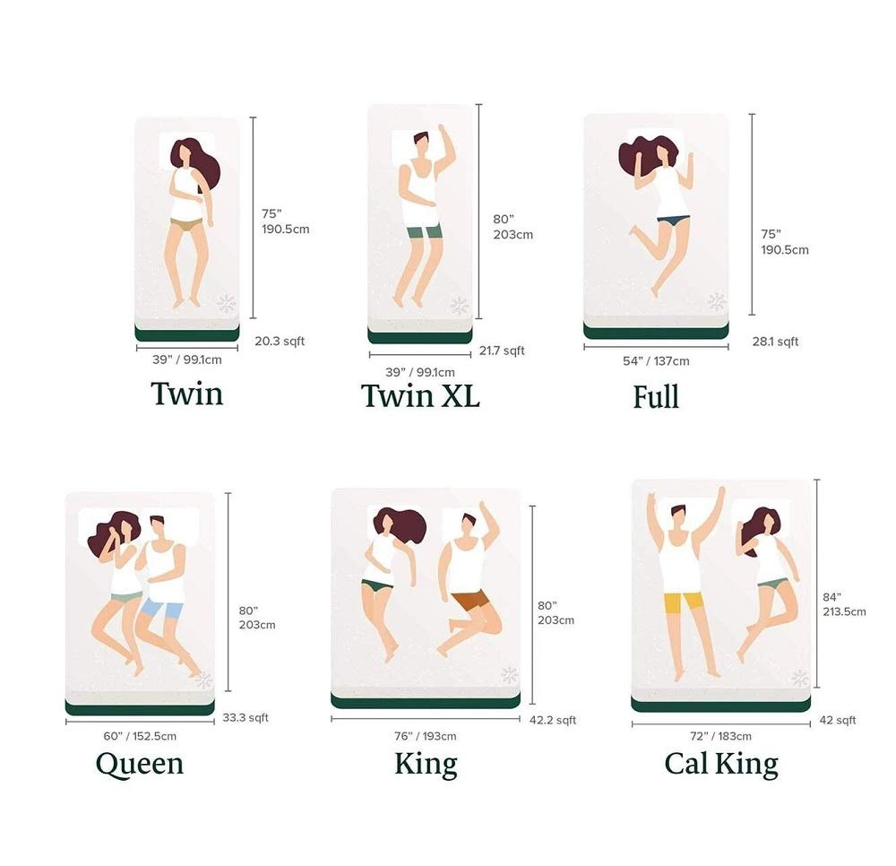 Queen Mattress, 13 Inch Euro Top Hybrid Bed in a Box with Pocket Springs, Pressure Relief & Motion Isolation