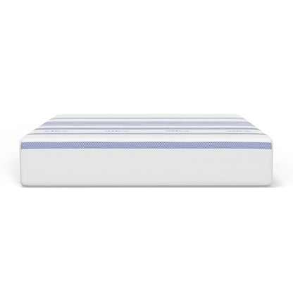 12 Inch King Memory Foam Mattress | Gel Bed in a Box | CertiPUR-US Certified | White