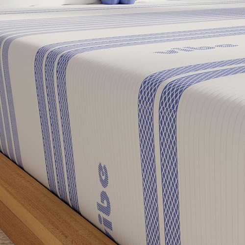 12 Inch King Memory Foam Mattress | Gel Bed in a Box | CertiPUR-US Certified | White