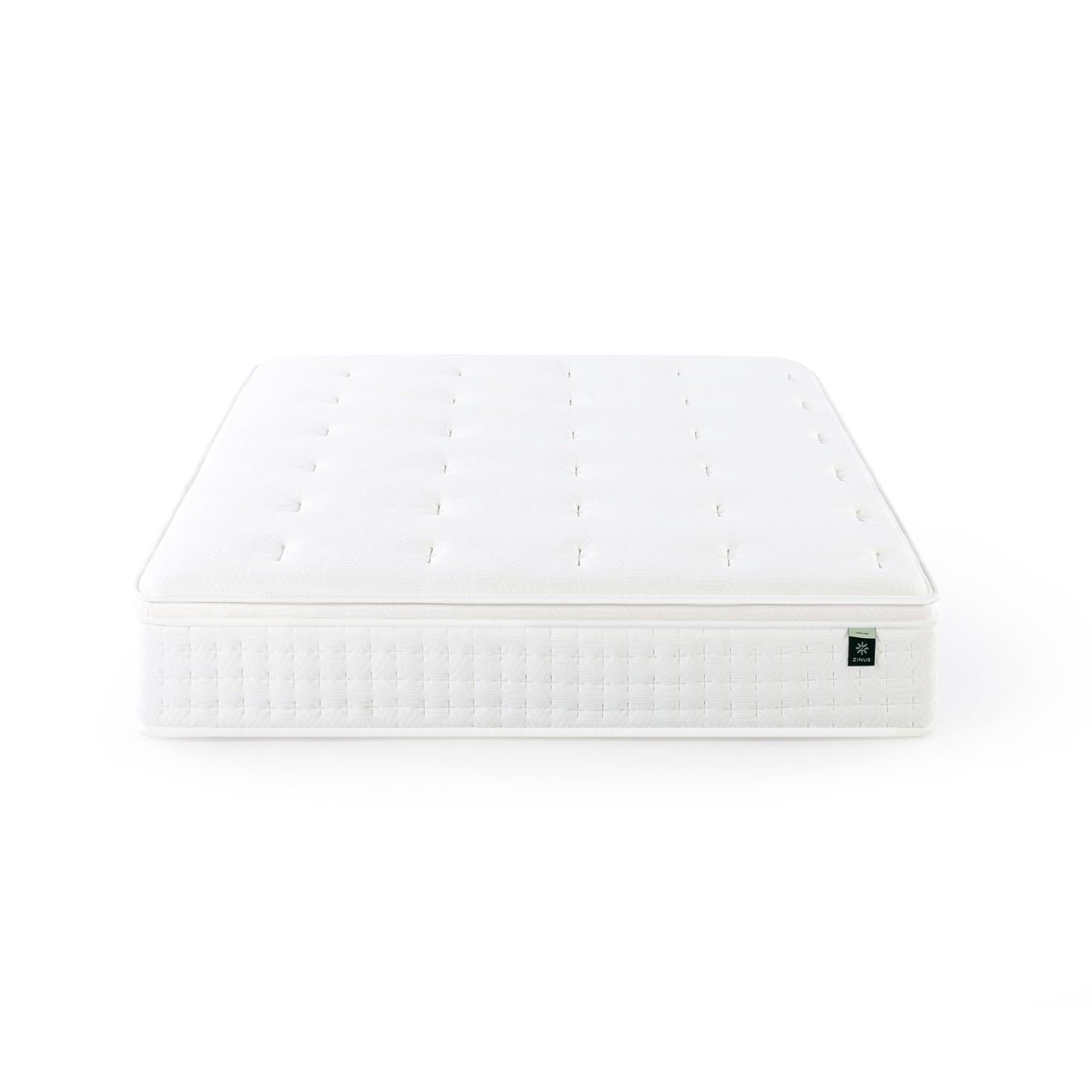 Queen Mattress, 13 Inch Euro Top Hybrid Bed in a Box with Pocket Springs, Pressure Relief & Motion Isolation