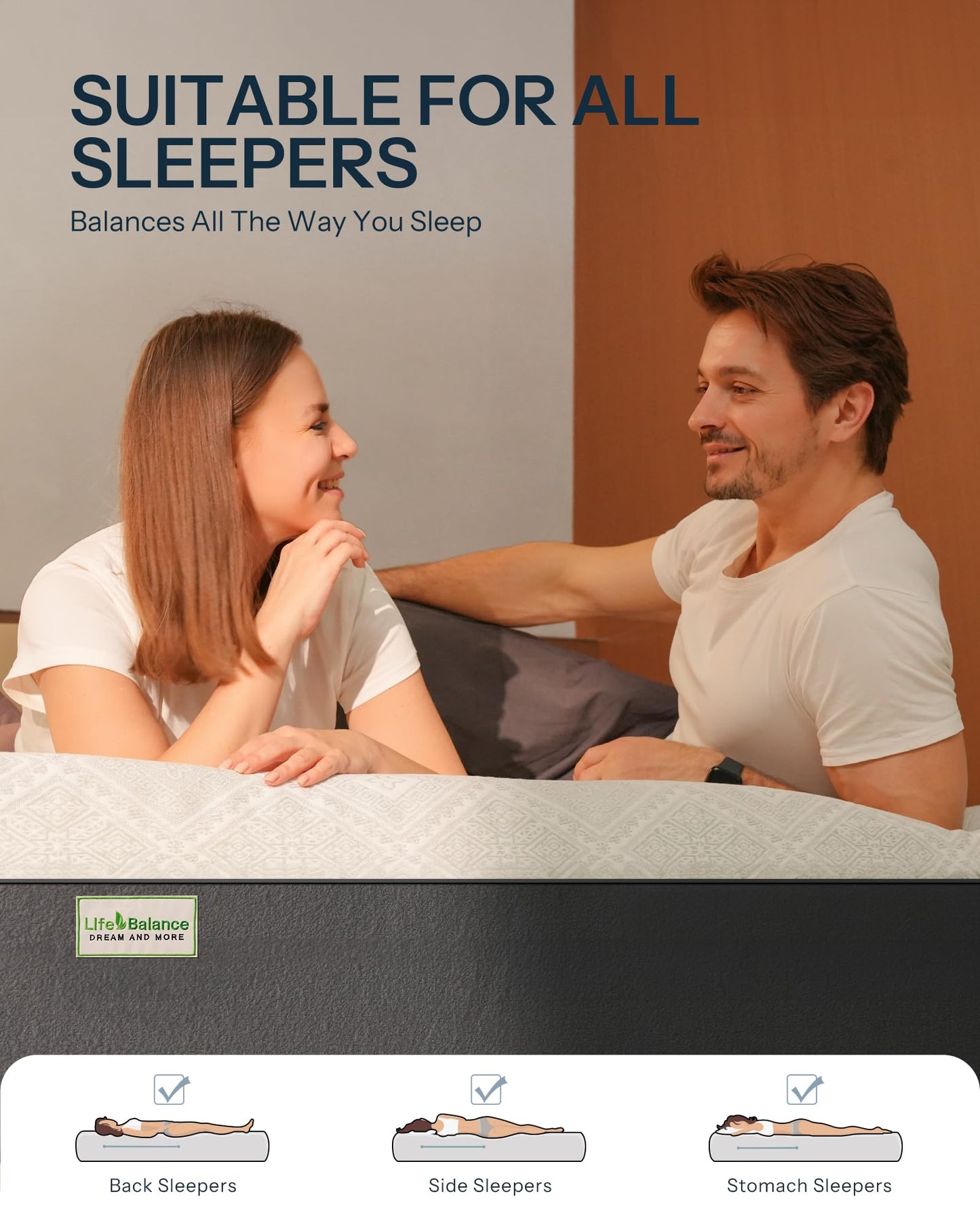 10 Inch Queen Size Cooling Gel Memory Foam Mattress in a Box, Medium Firm Bed for Pressure Relief & Motion Isolation, CertiPUR-US Certified, Made in USA