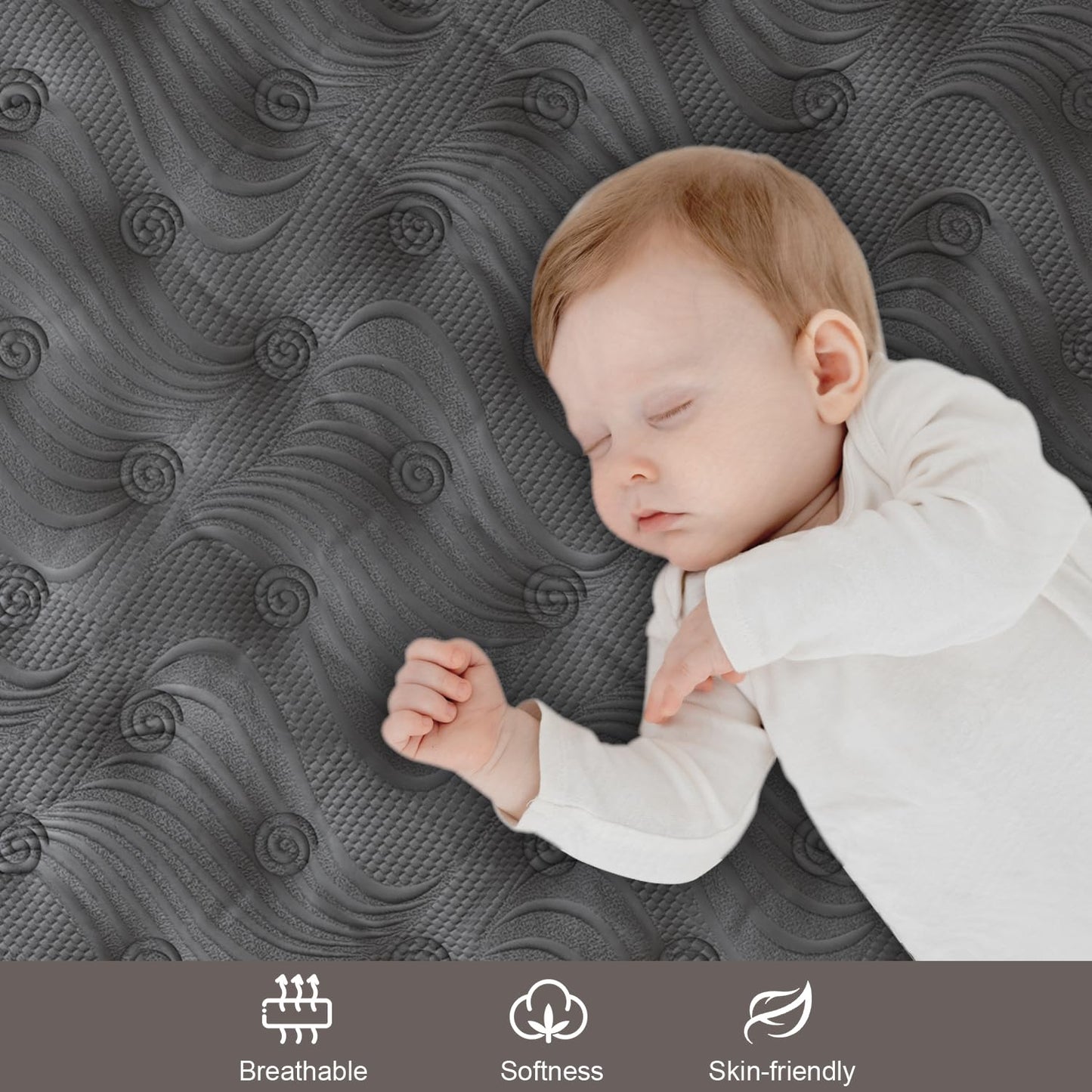 ZINUS 12 Inch Green Tea Essential Memory Foam Mattress, Full, Medium Feel, Fiberglass-Free, Breathable Airflow Foam, Certified Safe,