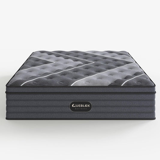 12 Inch Full Hybrid Mattress | Medium Firm Memory Foam with Pocket Springs | Pressure Relief | CertiPUR-US Certified