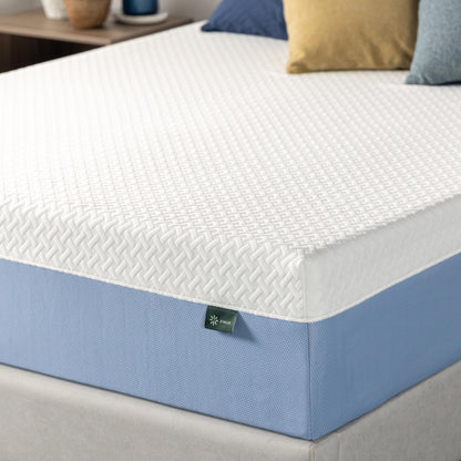 Queen Mattress, 10 Inch Memory Foam Bed in a Box, Medium Feel with Cooling Layers, Fiberglass Free & Certified Safe Materials
