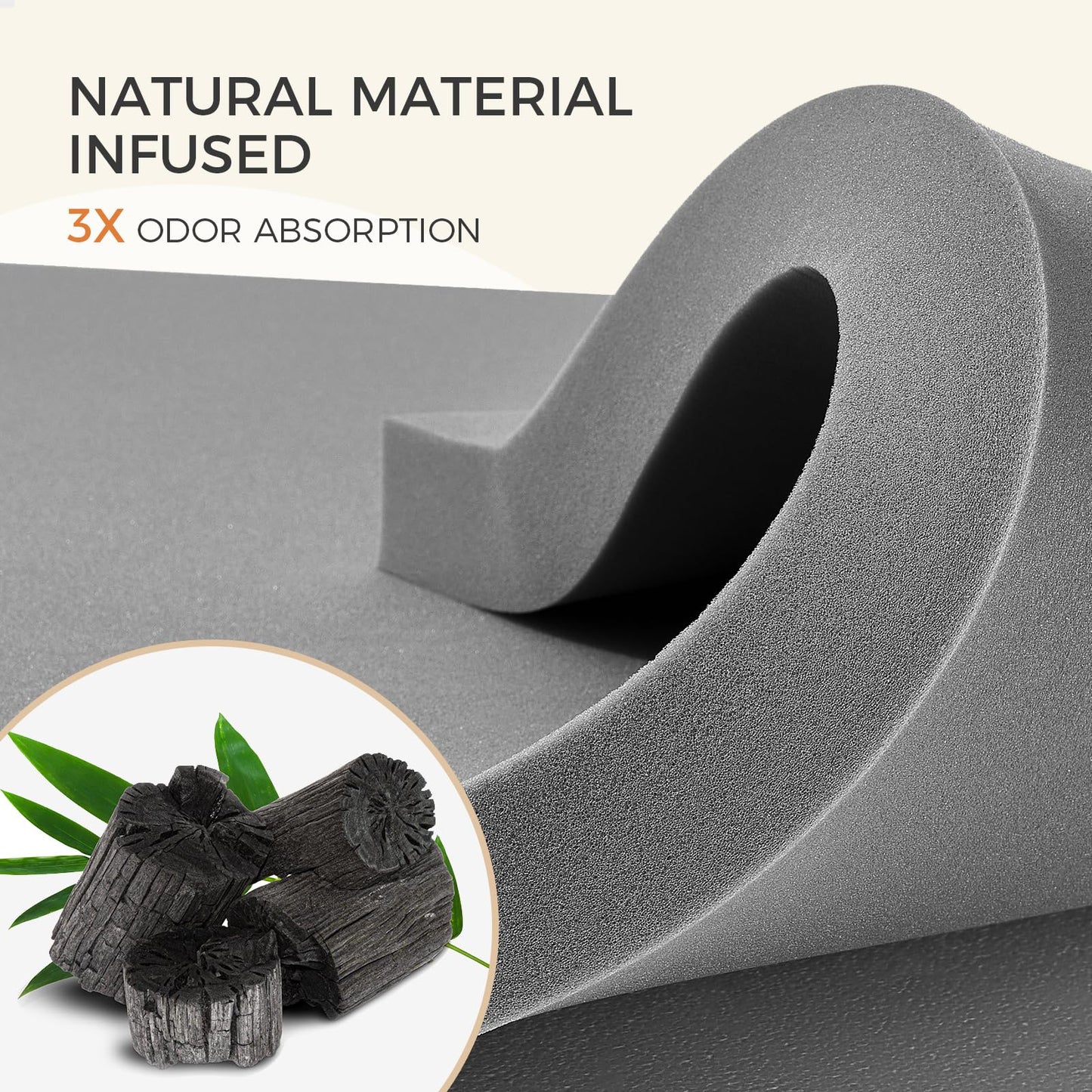 10 Inch Twin Size Gel Memory Foam Mattress, Medium Firm Bed for Pressure Relief & Motion Isolation, CertiPUR-US Certified, Made in USA