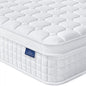 12 Inch Full Hybrid Mattress | Memory Foam with Pocket Springs | Ergonomic Medium Firm Design | White