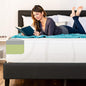 12 Inch Full Memory Foam Mattress | Medium Firm Green Tea Charcoal Cooling Gel | Fiberglass Free, 2-Layer, Breathable