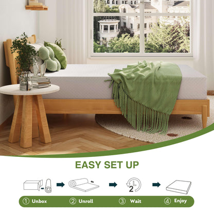 12 Inch Full Size Hybrid Mattress in a Box, Memory Foam & Pocket Spring for Pain Relief, CertiPUR-US Certified