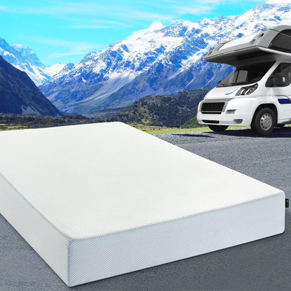 12-Inch Cool Gel Memory Foam Mattress, Twin Size, Medium Firm, Cooling, Pressure Relief, CertiPUR-US Certified, No Fiberglass